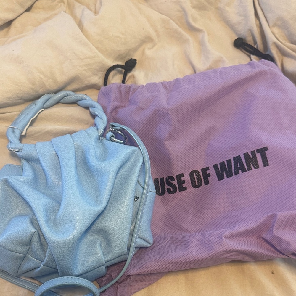 Light Blue house of Wang  Bag